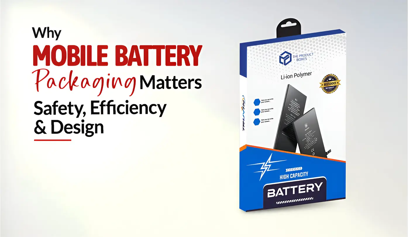 Why Mobile Battery Packaging Matters: Safety, Efficiency & Design