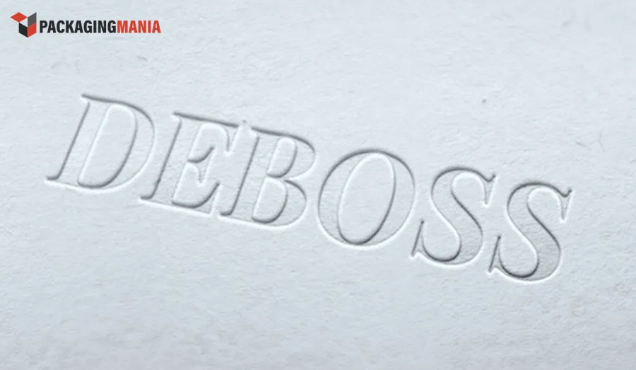 Debossing
