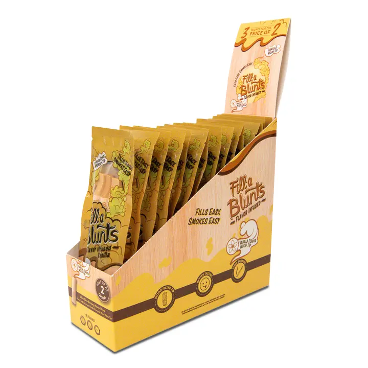 Custom Blunt Wrap Display Boxes