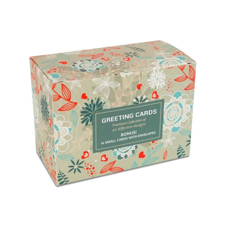 Custom Greeting Card Boxes