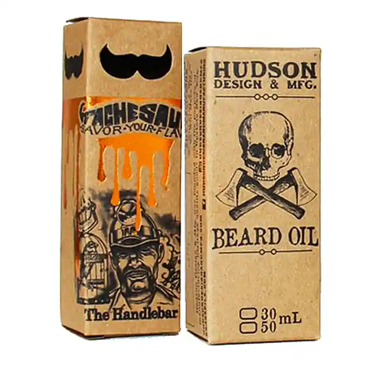 Custom Beard Oil Boxes