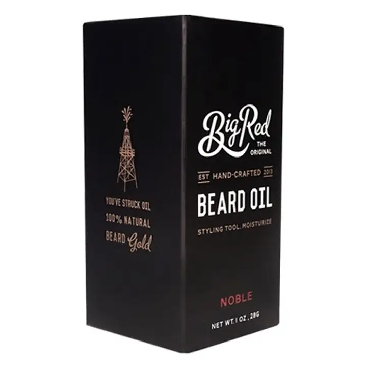 Custom Beard Oil Boxes