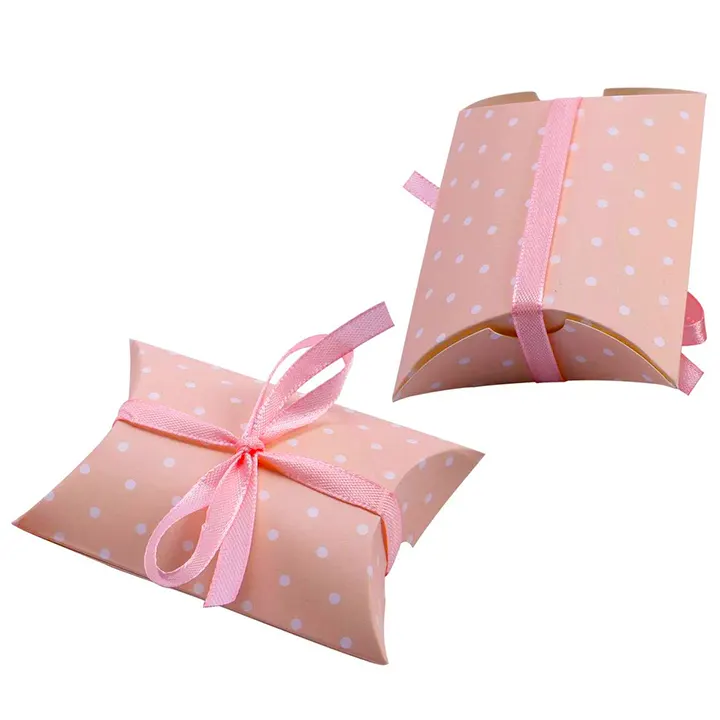 Custom Wedding Gift Pillow Boxes